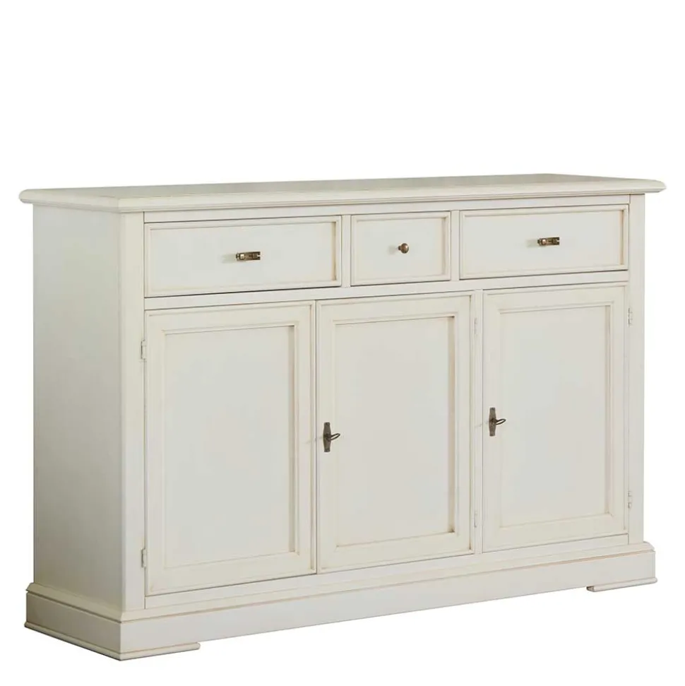 Klassische Anrichte in Antikweiß - Annot