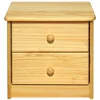 Klassische Holz Nachtkommode aus Kiefer - Kascanu