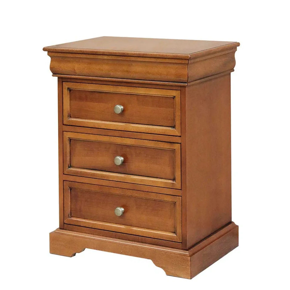 Klassische Nachtkommode 58 cm hoch - Kimms