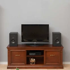 Klassische Wohnzimmer Wohnwand Set - Sienna (dreiteilig)