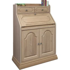 Klassischer Schreibschrank Sekretär aus Eiche - Hamptony