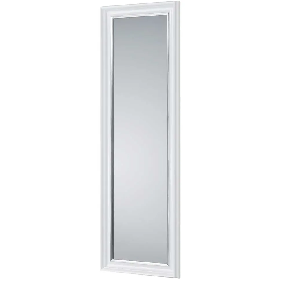 Klassischer Wandspiegel in Weiß 50x150 cm - Devenia