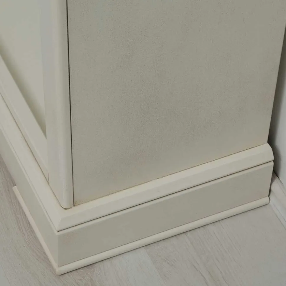 Klassisches Bücherregal in Antikweiß - Annot