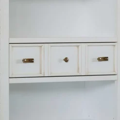 Klassisches Bücherregal in Antikweiß - Annot