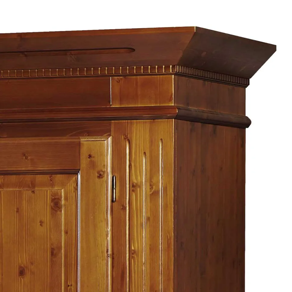 Kleiderschrank Gargano in Kirschbaumfarben