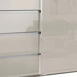 Kleiderschrank in Champagner Glasfront - Vilicita