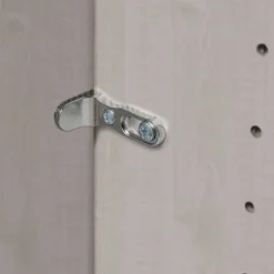 Kleiderschrank in Dunkelgrau 4-türig - Mataram