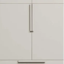 Kleiderschrank in Hellgrau - Anela