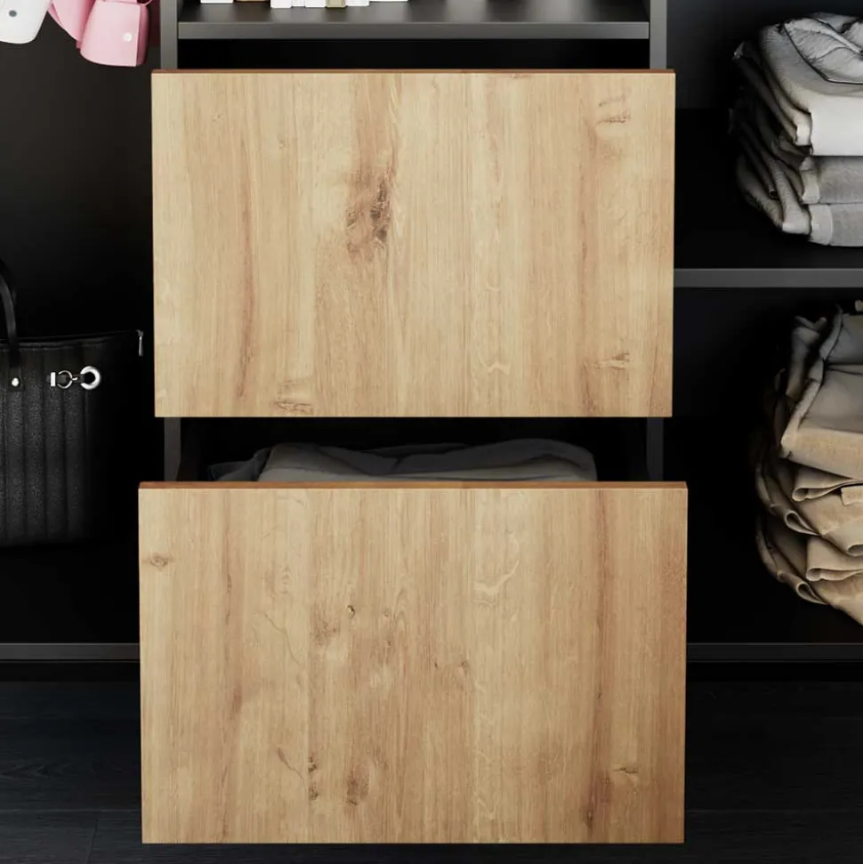 Kleiderschrank in Wildeiche Optik - Cavan