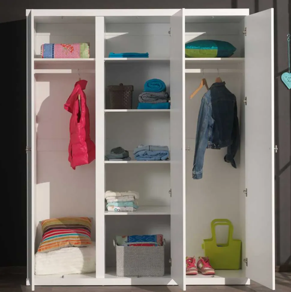 Kleiderschrank Maggy in Weiß