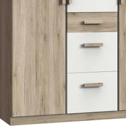 Kleiderschrank mit drei Schubladen & Türen - Folio