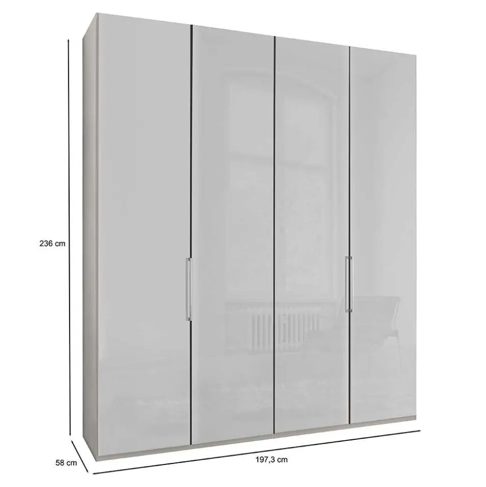 Kleiderschrank mit Falttüren - 2-türig - Olividos