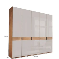 Kleiderschrank mit fünf Türen - Dilacco