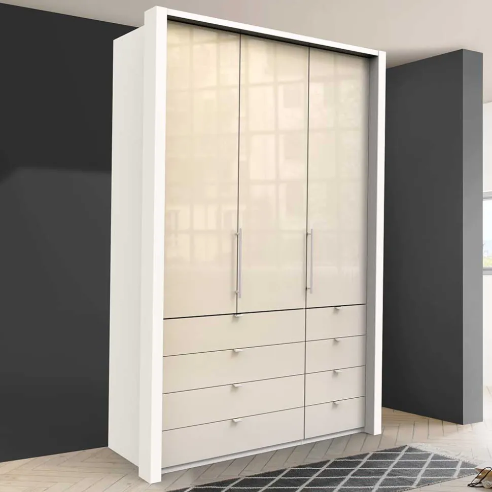 Kleiderschrank mit Gleittür & Schubladen - Zidarie