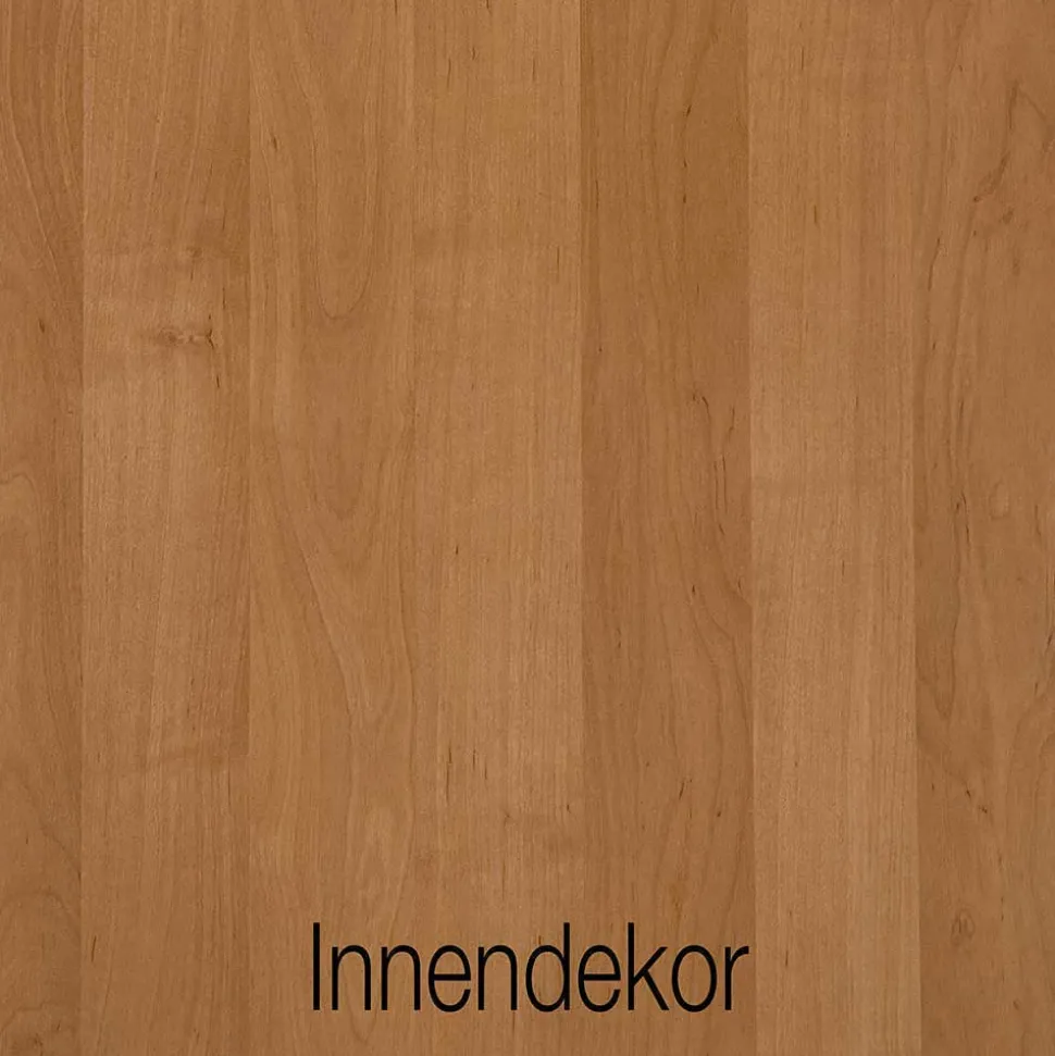 Kleiderschrank mit Schwebetüren in Dunkelbraun - Vutonia