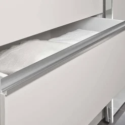 Kleiderschrank mit sechs Schubladen und drei Türen - Ectria