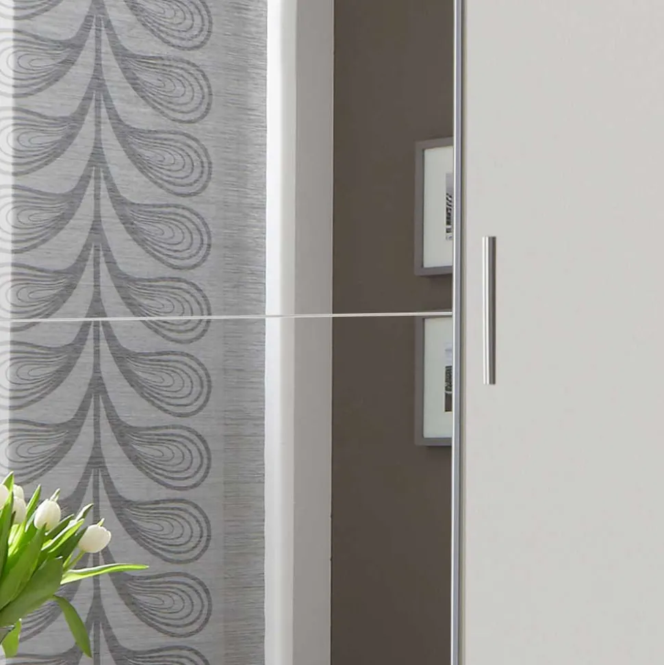 Kleiderschrank mit Spiegel Schwebetüren - Denada