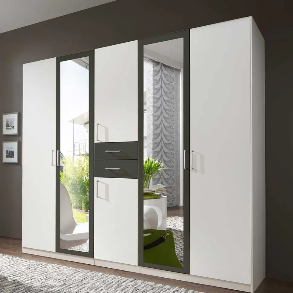 Kleiderschrank mit Spiegel modern - Nikaragva