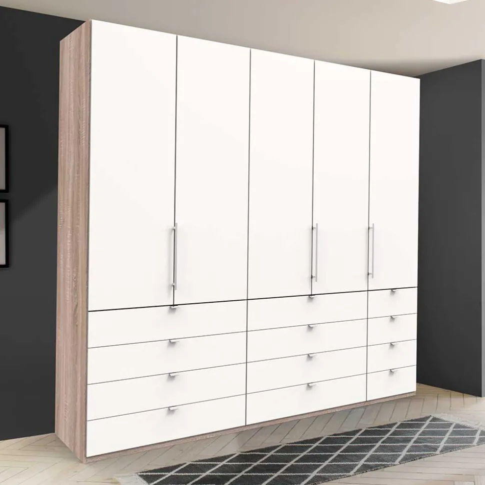 Kleiderschrank mit vielen Schubladen - Vaclyn