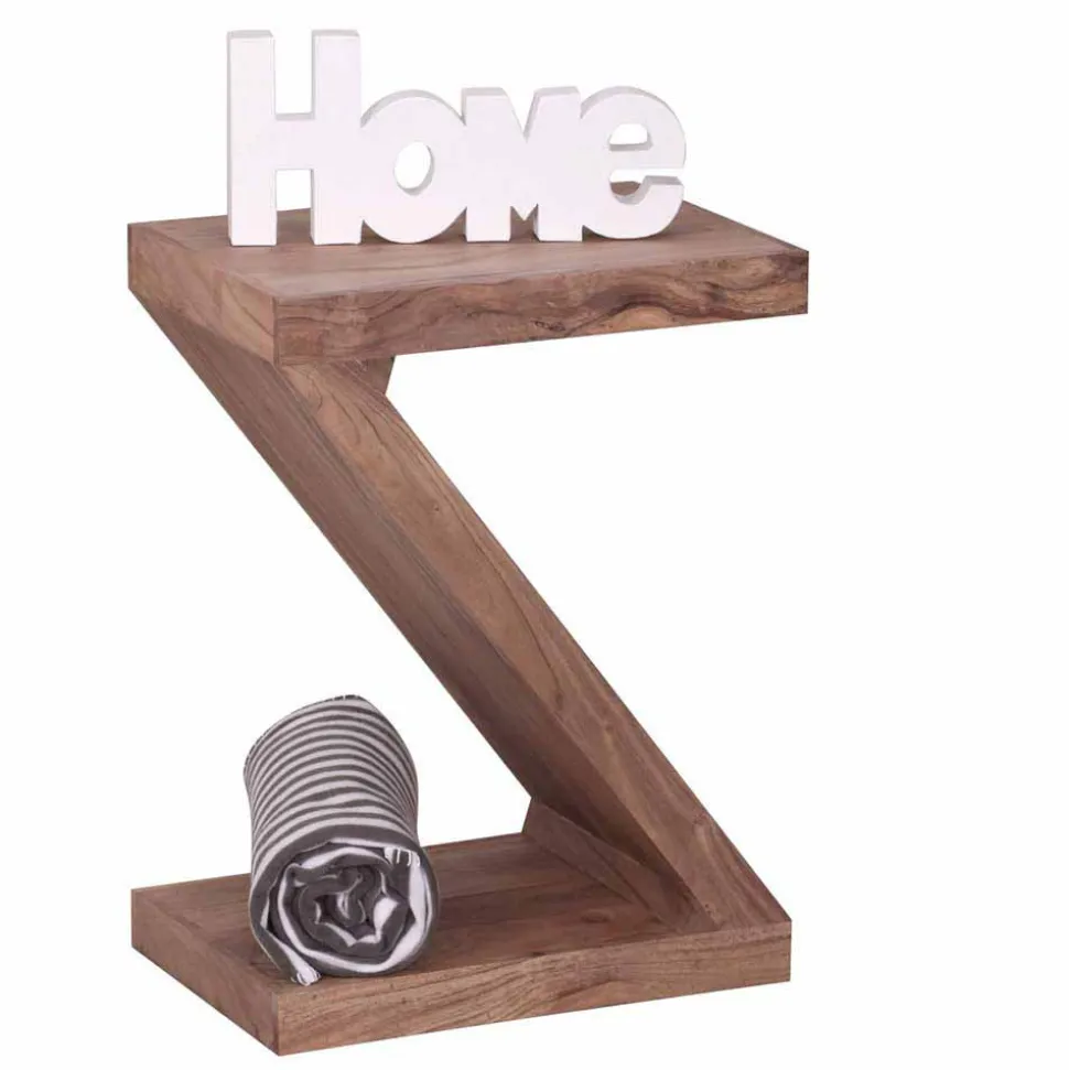 Kleiner Designertisch Vislan in Z-Form