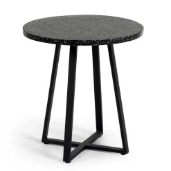 Kleiner Tisch in Rund aus Terazzo Stein - Gracelino