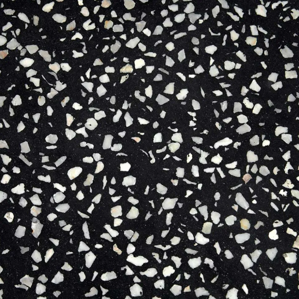 Kleiner Tisch in Rund aus Terazzo Stein - Gracelino