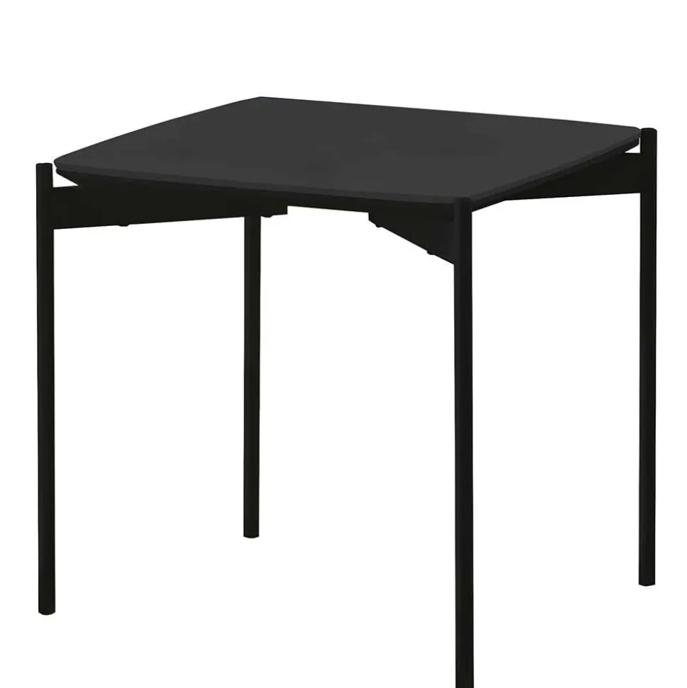 Kleiner Wohnzimmer Tisch in Anthrazit & Schwarz - Salamander