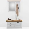 Kleines Garderoben Set Lugon im Landhausstil (zweiteilig)
