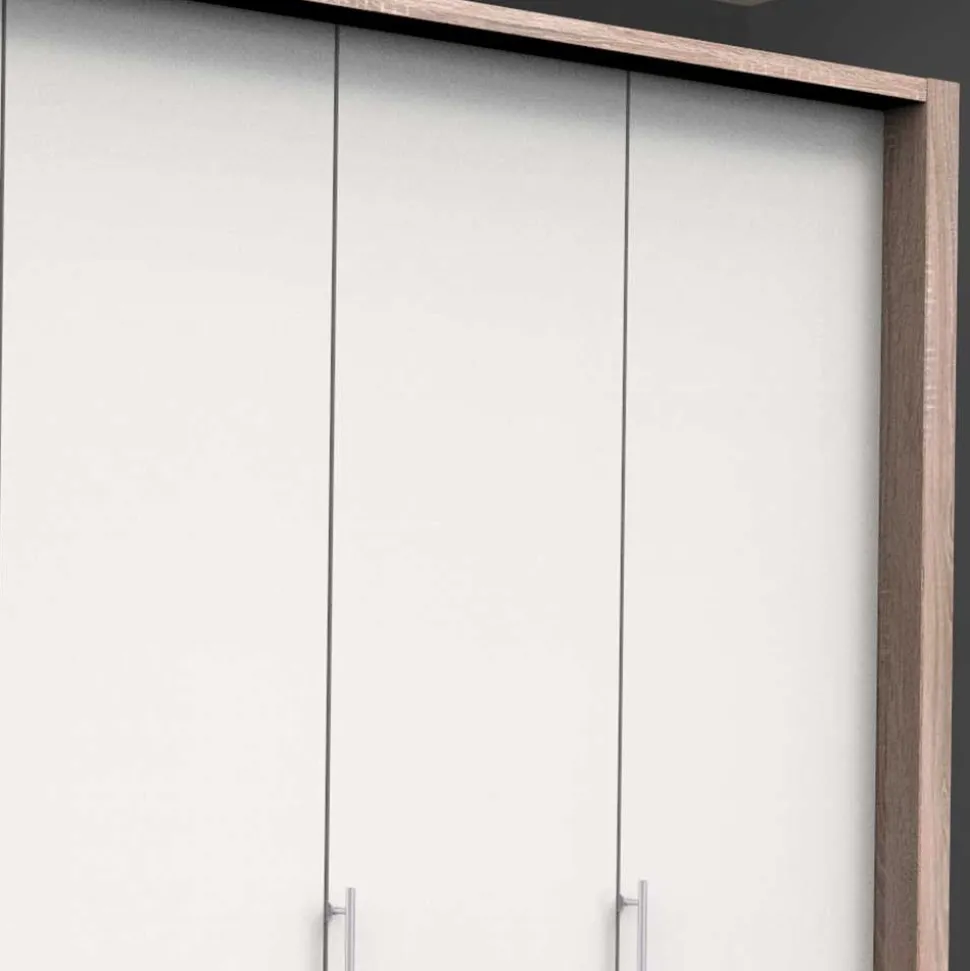 Kombi Schlafzimmerschrank mit neun Schubladen - Vaclyn