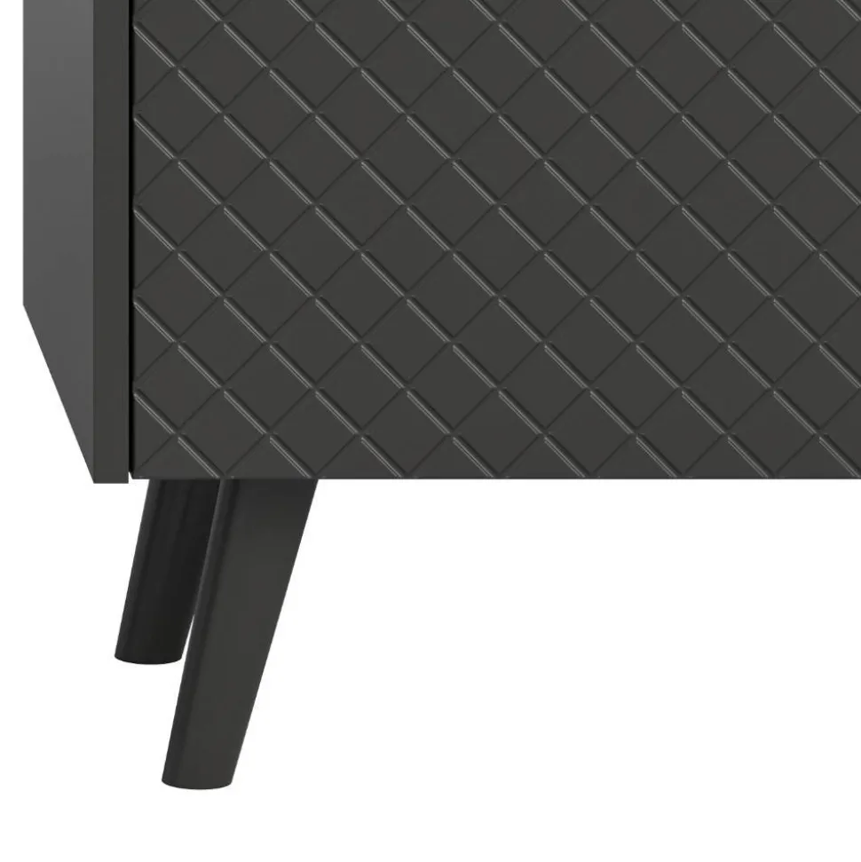 Kombi-Highboard in Mattgrau - Natal