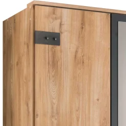 Kombi-Kleiderschrank in Plankeneiche Dekor - Corpus