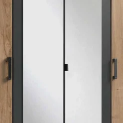 Kombi-Kleiderschrank in Plankeneiche Dekor - Corpus