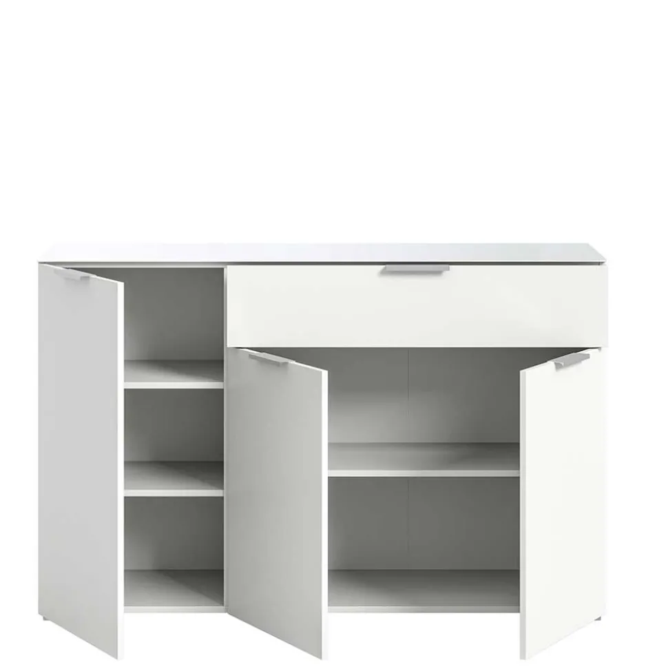 Kombi-Kommode in Weiß - Intiatos