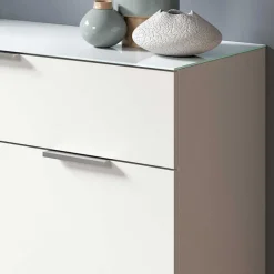 Kombi-Kommode in Weiß - Intiatos