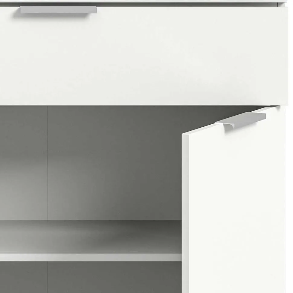 Kombi-Kommode in Weiß - Intiatos