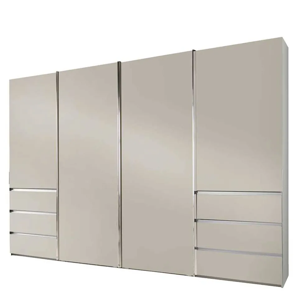 Kombi-Schwebetürenschrank in Champagner - Eusebia