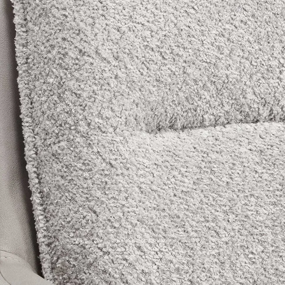 Komfort Esstischsessel in Grau - Basel (2er Set)