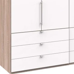 Komfort Kleiderschrank mit drei Falttüren - Vaclyn