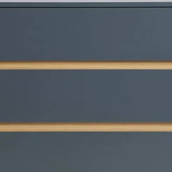 Kommode in Dunkelgrau und Kiefer - Street