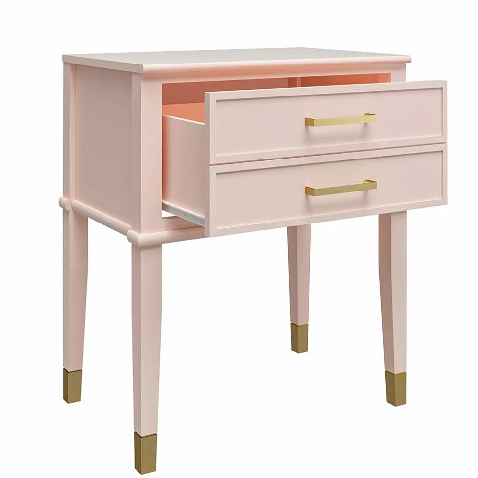 Kommode in Rosa mit Gold - Bafata