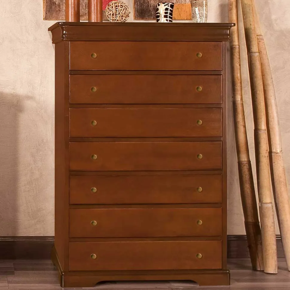 Kommode mit acht Schubladen 85x123x45 cm - Lemerzi