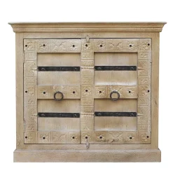 Kommode mit Doppeltür im Shabby Chic Stil - Abid