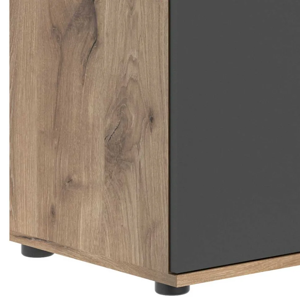 Kommode mit Doppeltür 80x87x40 cm - Lucios