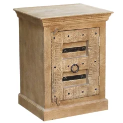 Kommode mit Tür 55x70x45 cm - Abid
