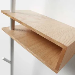 Kompakte Garderobe Rhoen mit 4 Haken und Ablage