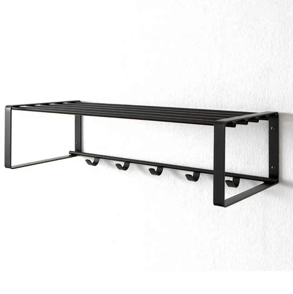 Kompakte Industry Garderobe in Schwarz - Satroni