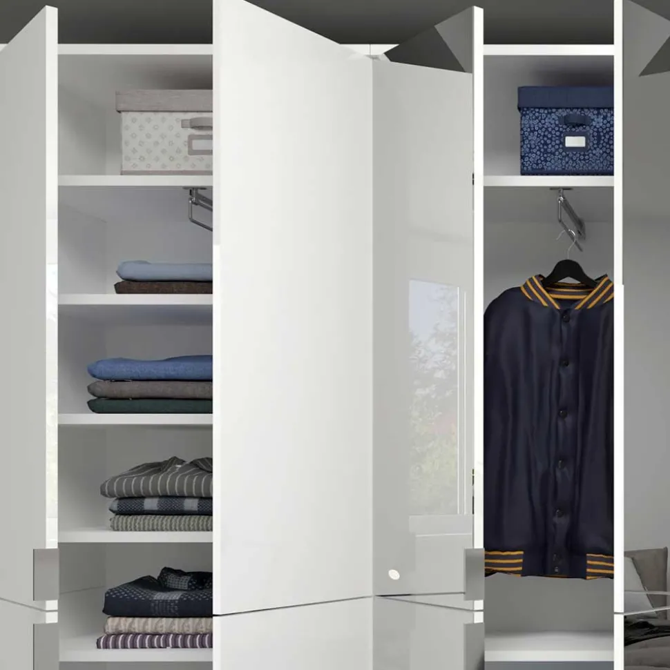 Kompakte Schrank Kombi 12-türig - Ejulia (dreiteilig)