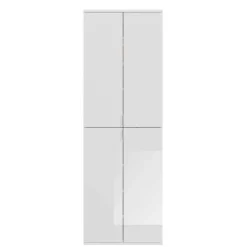 Kompakter Kleiderschrank 122x193x34 cm - Ejulia (zweiteilig)