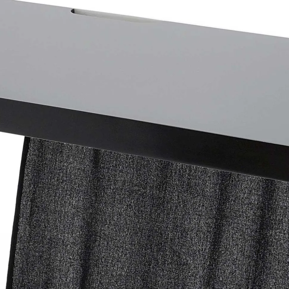 Kompakter Schreibtisch in Schwarz und Weiß - Tulcea