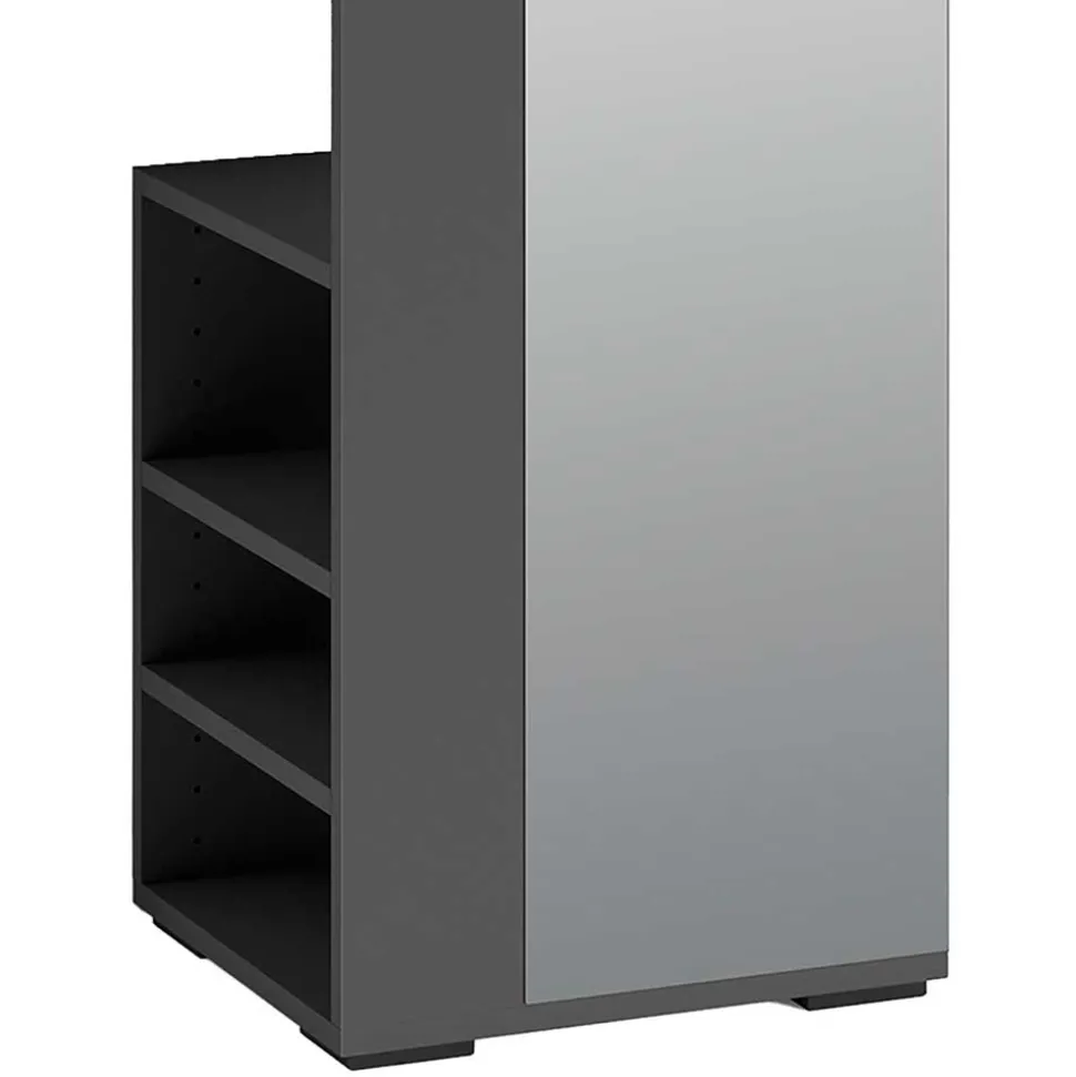 Kompaktgarderobe mit Spiegel modern - Take